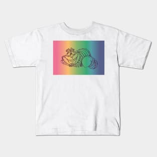 Trippy Cheshire  Cat Kids T-Shirt